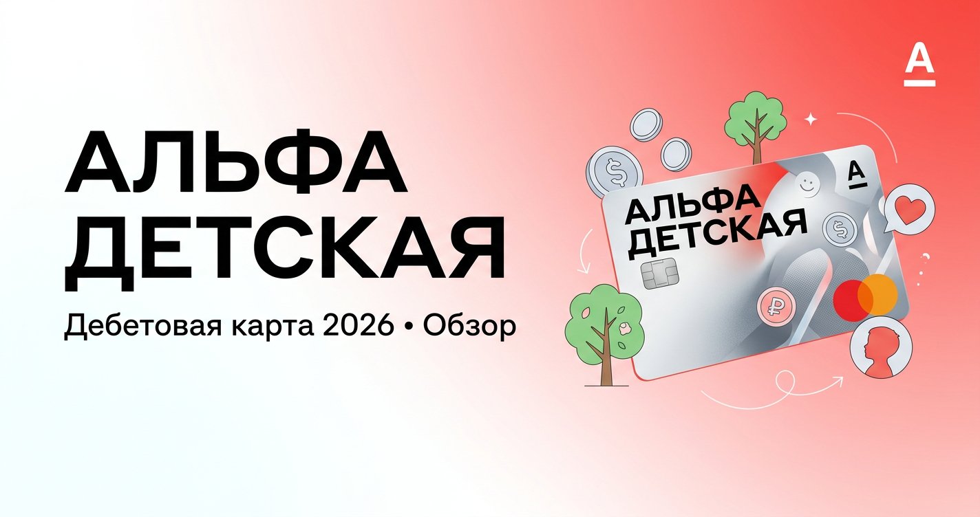 Детская карта Альфа-Банка в 2026: условия, кэшбэк и контроль — обзор